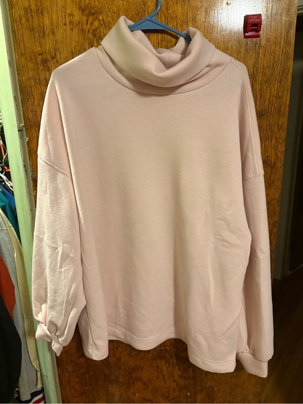 Old Navy Light Pink Cowl Neck Sweater